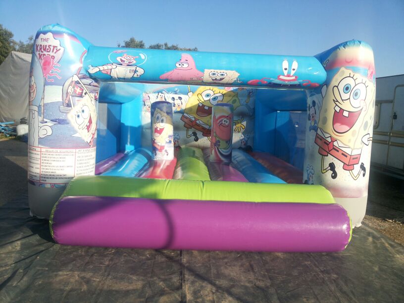 Hinchable pequeño bop sponja 5 X 4 x2.40 de alto