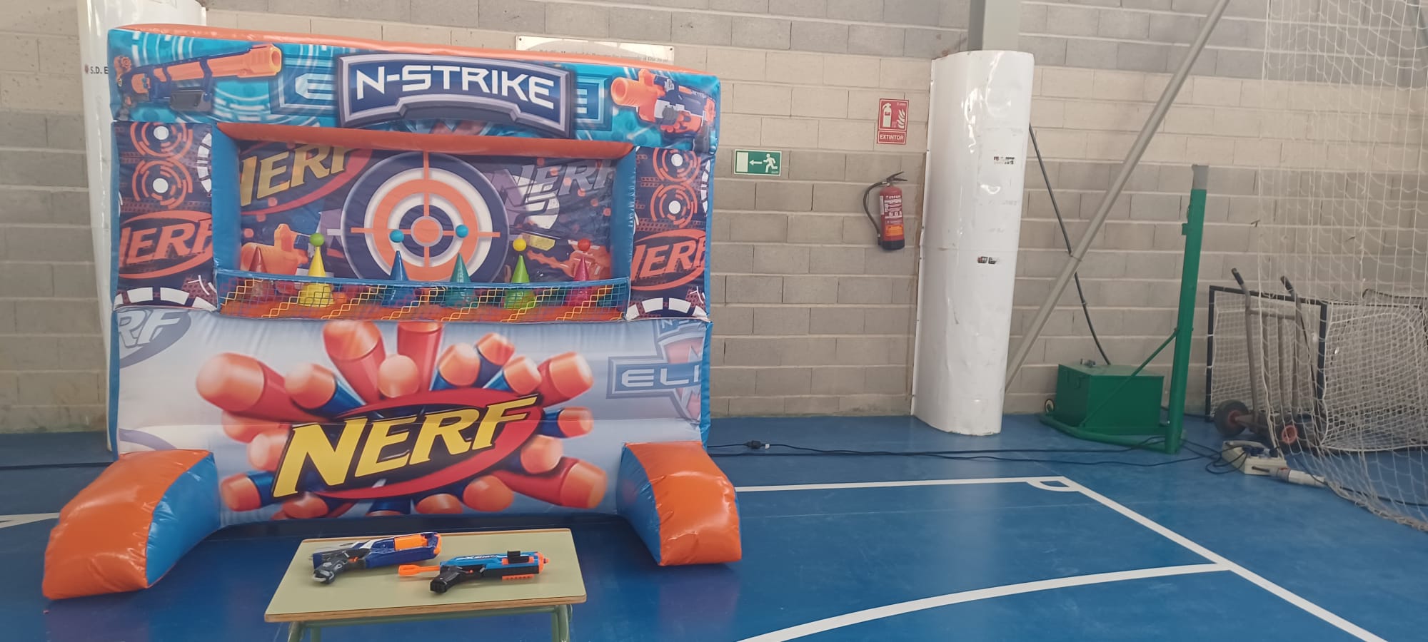 Hinchable Puntería Nerf 2,40 x 20 x 2 de alto