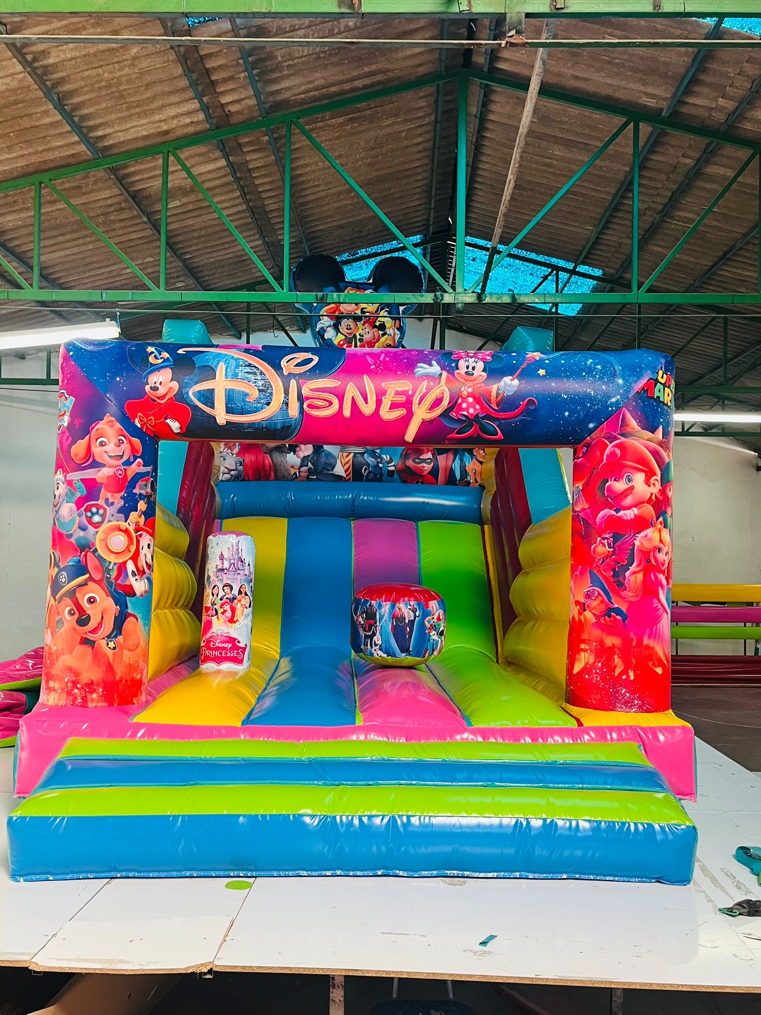 Tobogán Diney Patrulla Canina 6 x 4 x 4,5 de alto